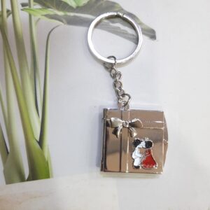 KEYRING PHOTO BOOK TYPE COUPLE DESIGN