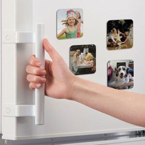 WOODEN FRIDGE MAGNET SQUARE