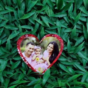 WOODEN FRIDGE MAGNET HEART