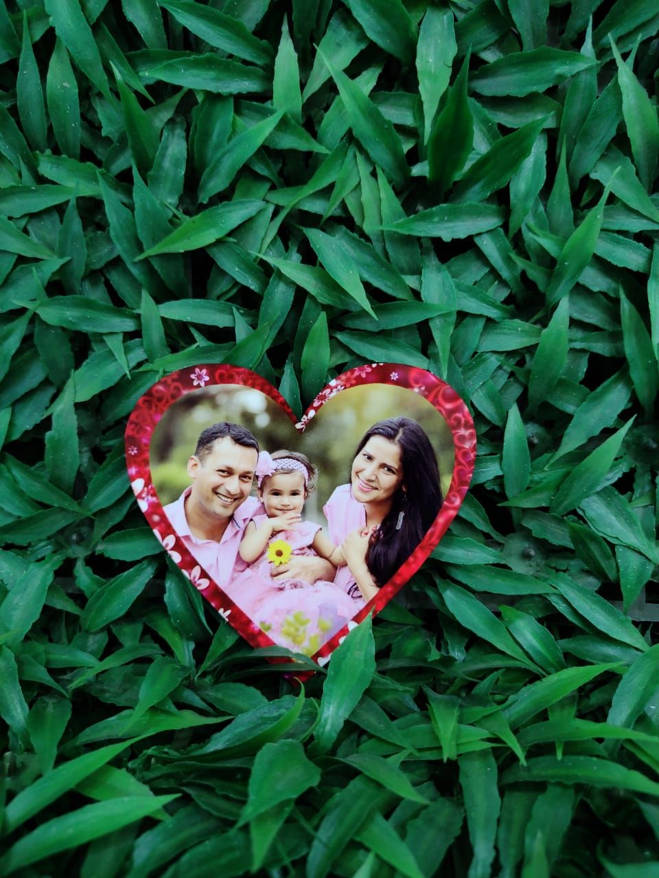 WOODEN FRIDGE MAGNET HEART