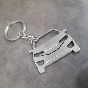 554 KEYRING METAL CAR SHAPE 01
