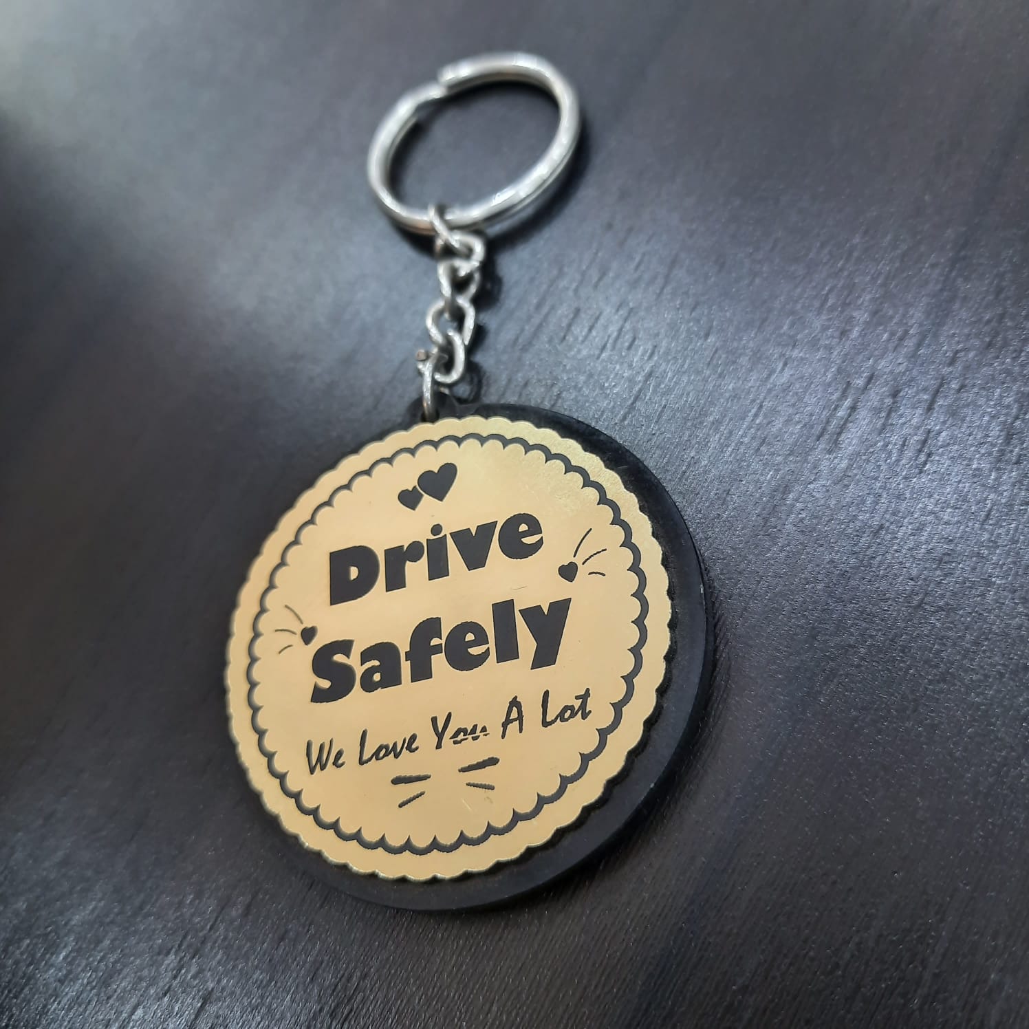 KEYRING PHOTO METAL LOOK - Image 2