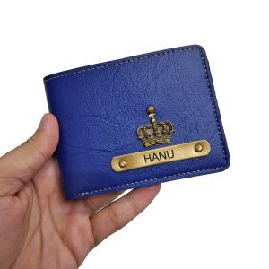 1443 GENTS ZIP WALLET BLUE
