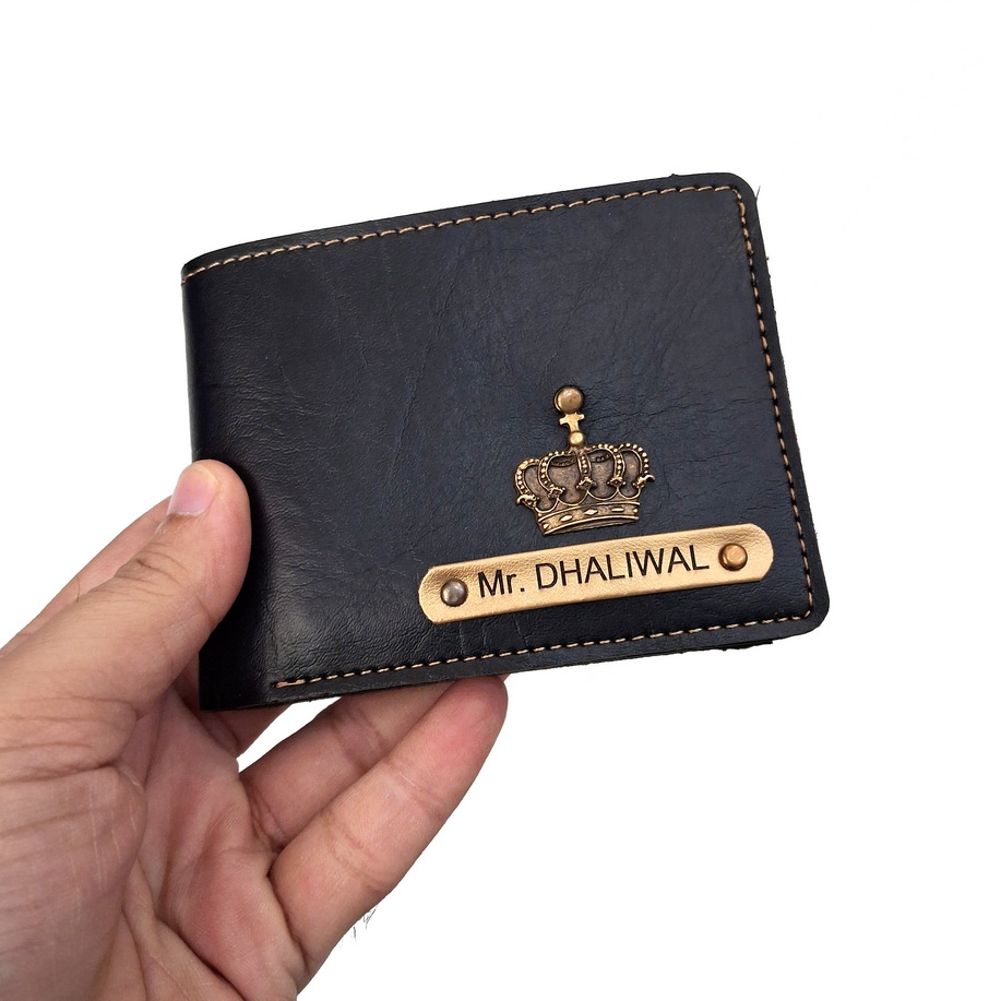 1443 GENTS ZIP WALLET BLACK