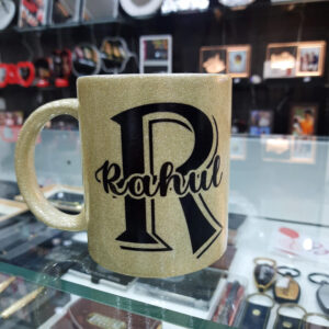 MUG GLITTER GOLDEN