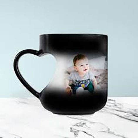 MUG MAGIC HEART CUT HANDLE - Image 2