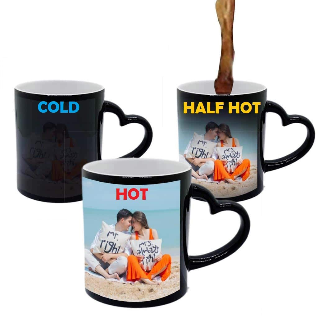 MUG MAGIC HEART HANDLE
