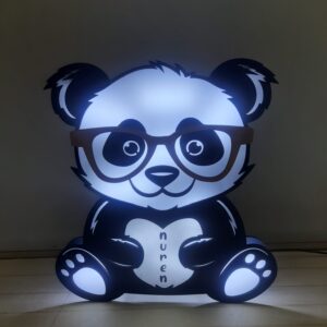 CUSTOMISED LED NAME PANDA