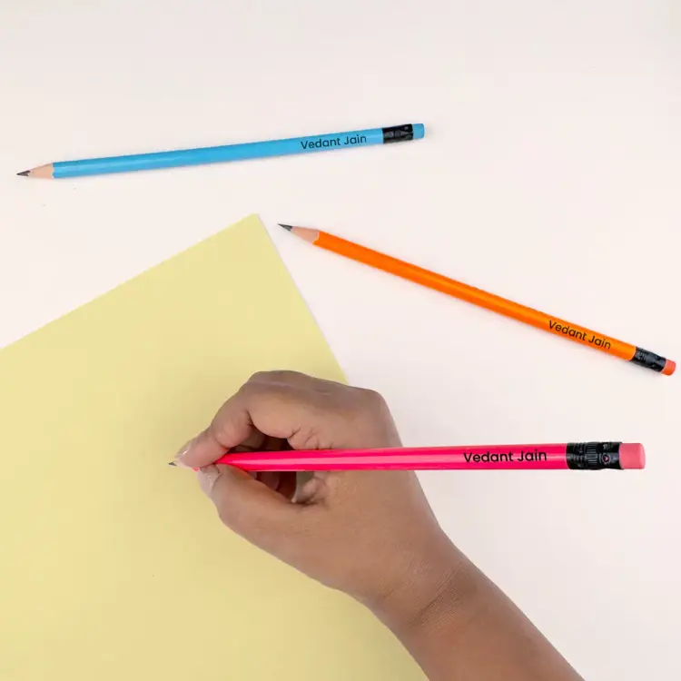 CUSTOMISED DOMS NEON PENCILS - Image 2