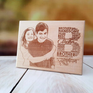 WOODEN PLAQUE 6X8