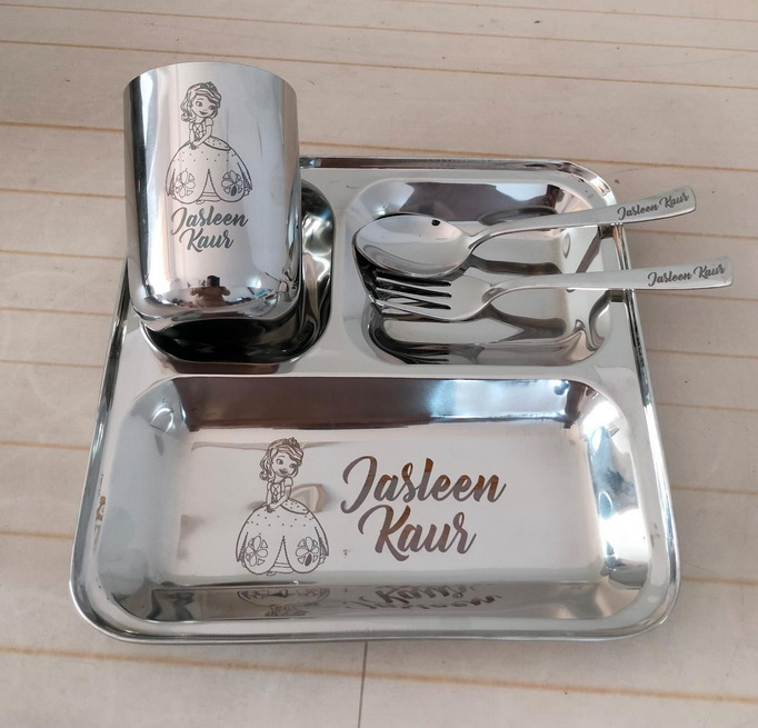 CUSTOMISED KIDS UTENSIL SET