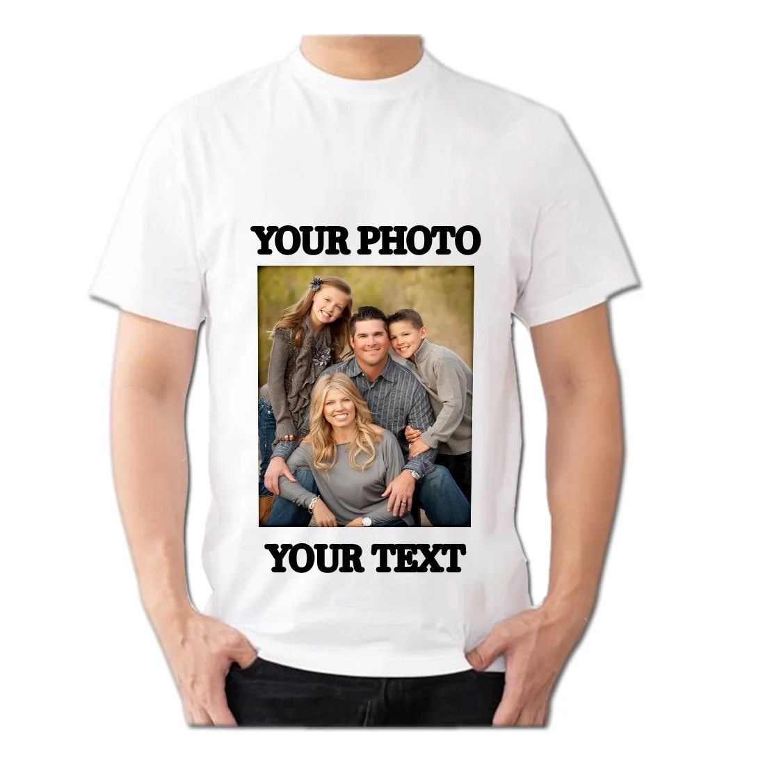TSHIRT WHITE ROUND NECK MATTE - Image 7