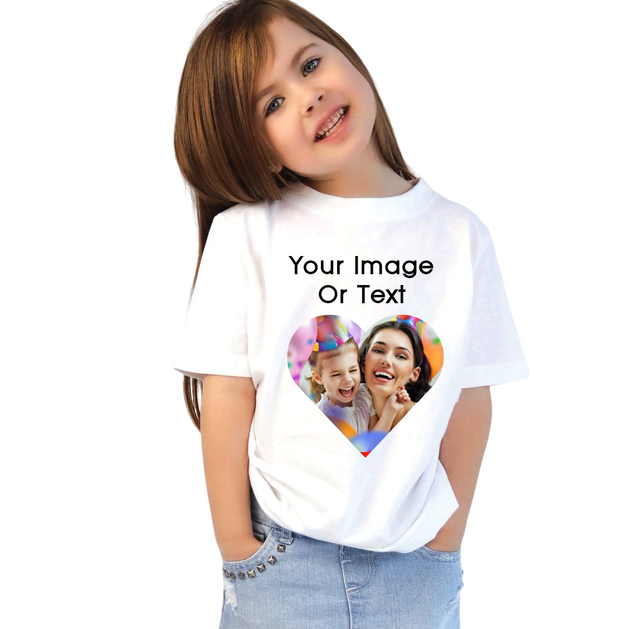 TSHIRT WHITE ROUND NECK MATTE - Image 2