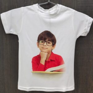 TSHIRT WHITE ROUND NECK MATTE