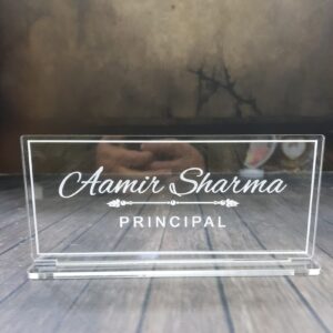 CUSTOMISED ACRYLIC DESKTOP PLATE