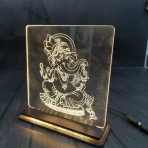 LED FRAME GANESH JI