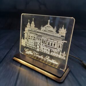 LED FRAME GOLDEN TEMPLE