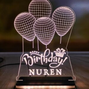 LED FRAME BIRTHDAY BALLOONS