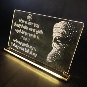 LED FRAME GURU NANAK DEV JI