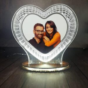 LED FRAME HEART 3D