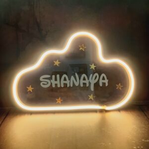 LED FRAME HEART NEON CLOUD