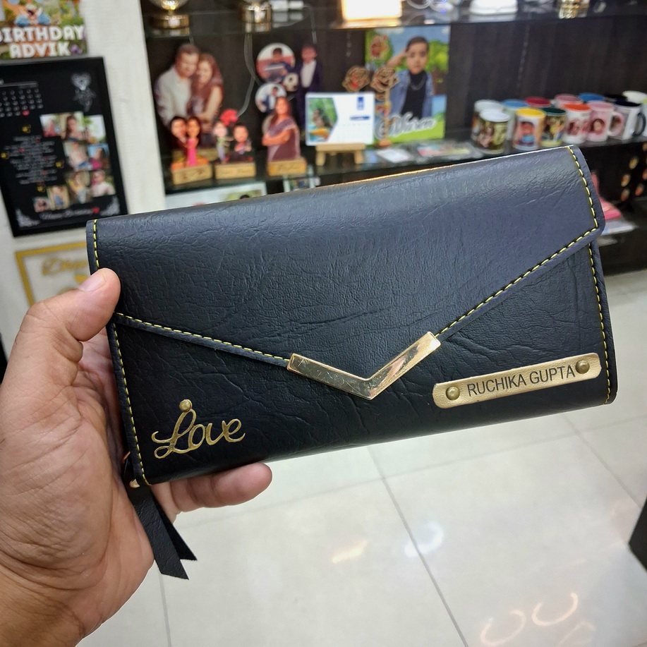 1454 LADIES PURSE BLACK