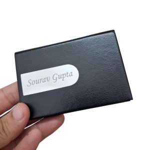 74 CARD HOLDER BLACK