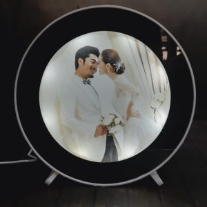 MAGIC MIRROR WHITE ROUND 8041A