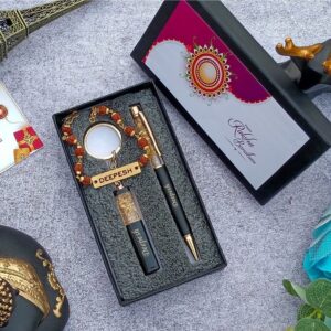 ZARI PEN RAKHI COMBO 03