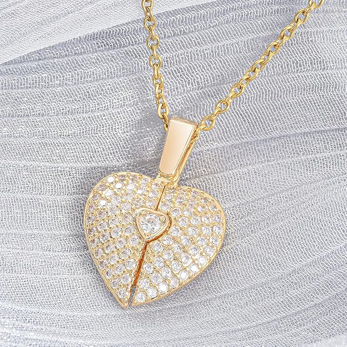 2426 NAME PENDANT HEART GOLDEN - Image 3