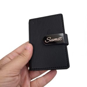 2528 CARD HOLDER BLACK