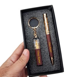 787 PEN SET ZARI BROWN