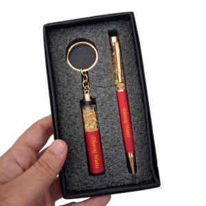 787 PEN SET ZARI RED