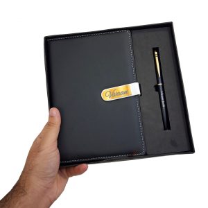 907 DIARY SET 2 IN 1 BLACK