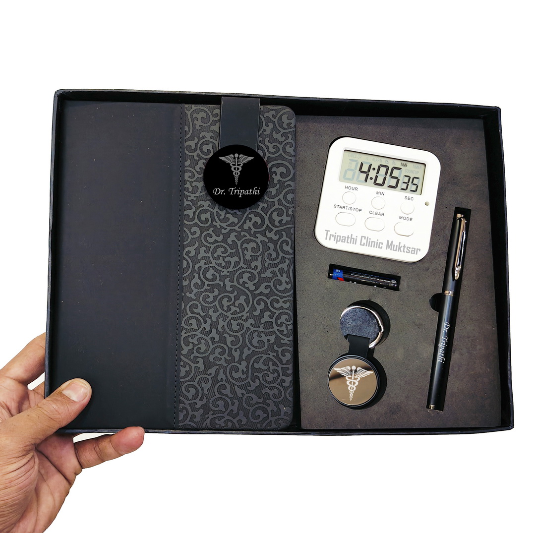 919 DIARY SET 4 IN 1 BLACK