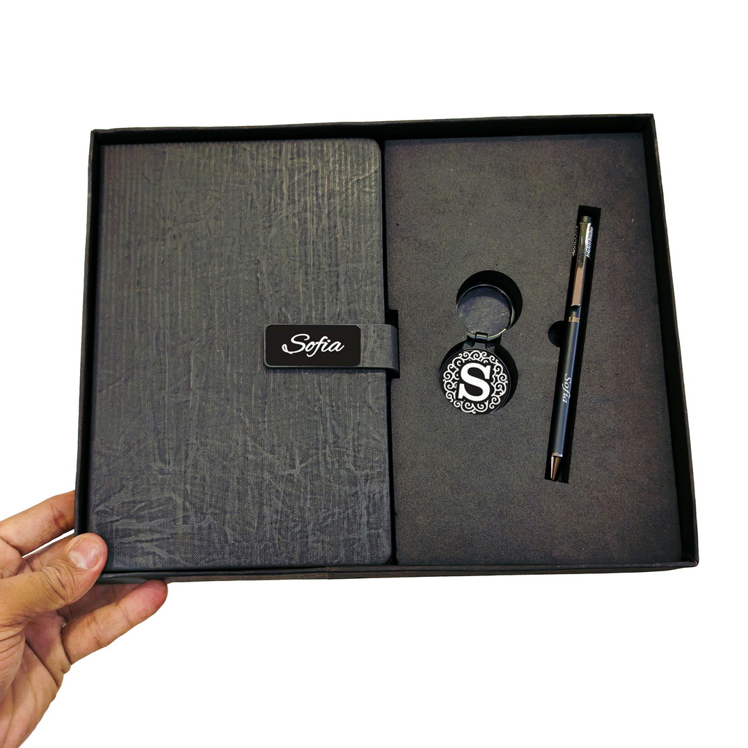 939 DIARY SET 3 IN 1 BLACK