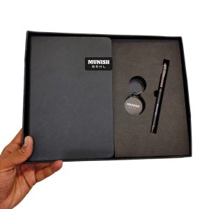 941 DIARY SET 3 IN 1 BLACK