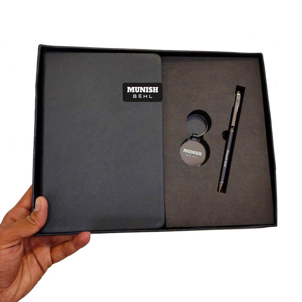 941 DIARY SET 3 IN 1 BLACK