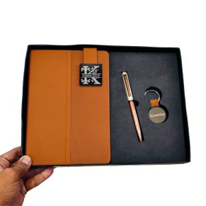 943 DIARY SET 3 IN 1 BROWN