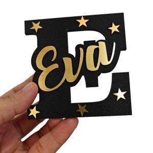FRIDGE MAGNET WOODEN NAME