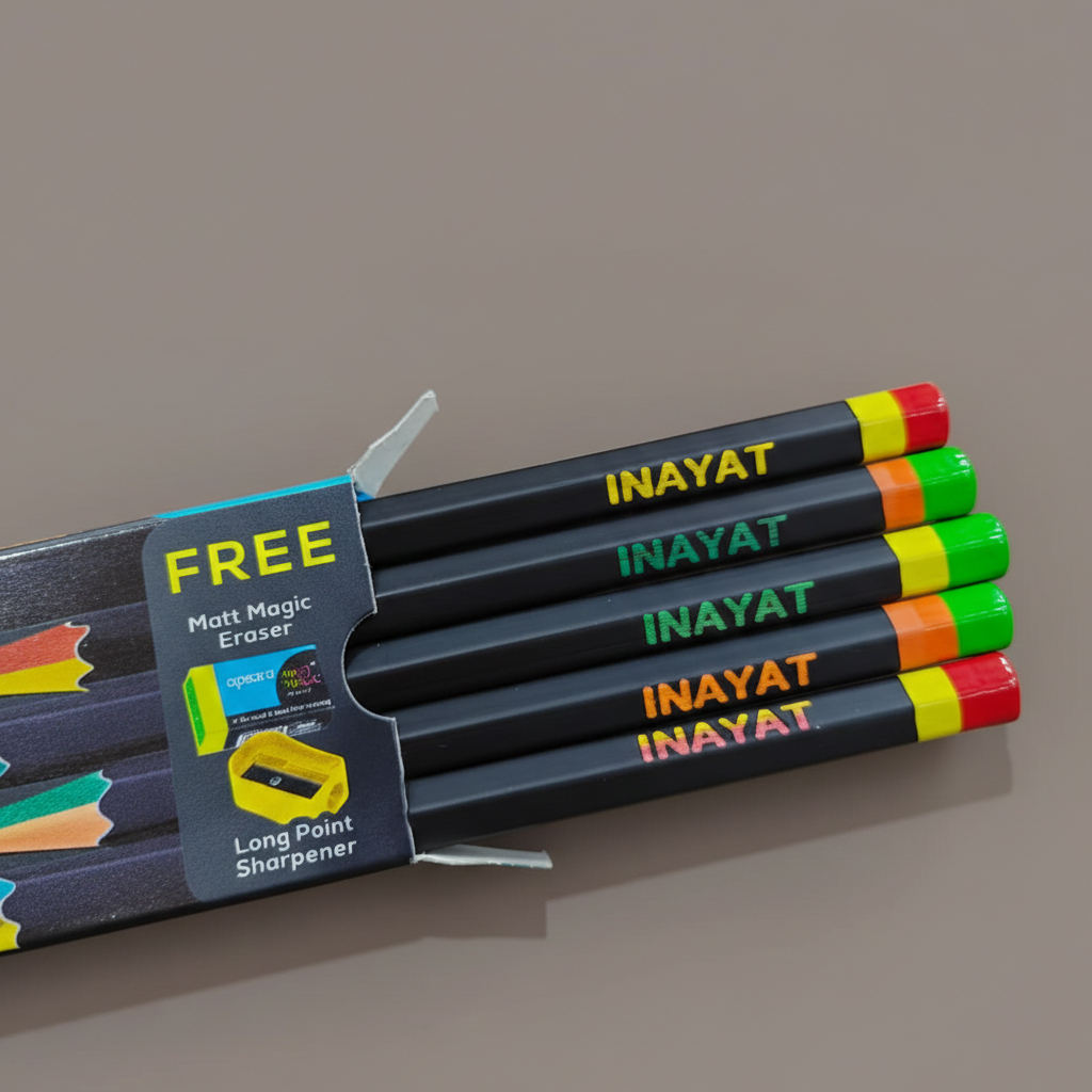 CUSTOMISED APSARA MATT MAGIC PENCILS