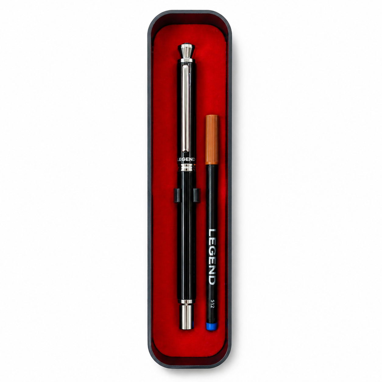 LEGEND CRYSTAL BLACK ROLLER PEN - Image 2