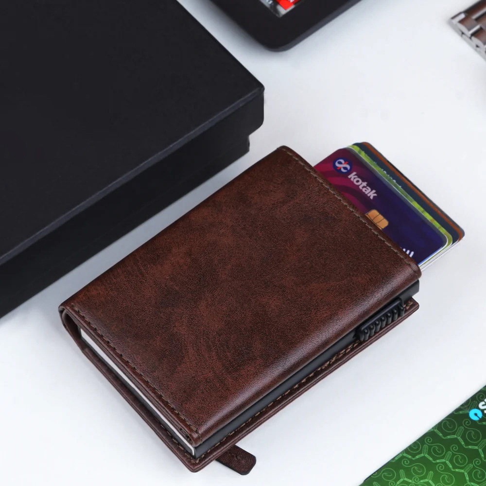 DEFENDER CARD HOLDER BROWN - Image 5