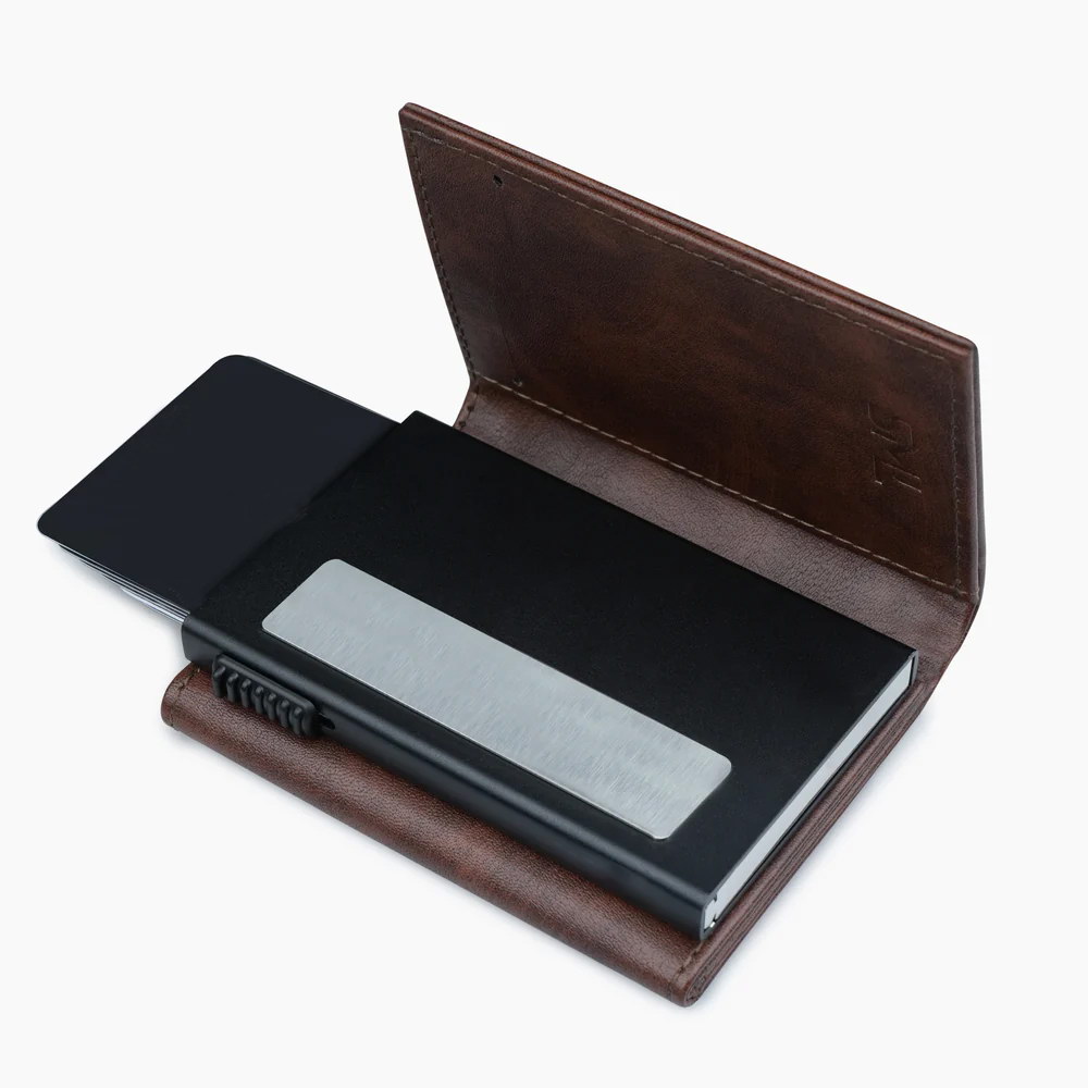 DEFENDER CARD HOLDER BROWN - Image 7