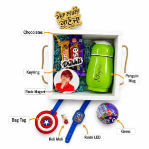 RAKHI HAMPER DESIGN 5  ( BHANJA )